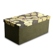 Storage box made of recyclable board