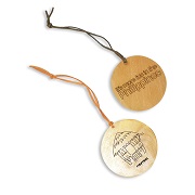 Hangtag comes in various types of wood