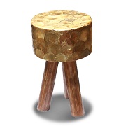 Teak stool
