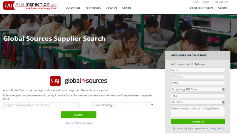 Inspection Report - Global Sources